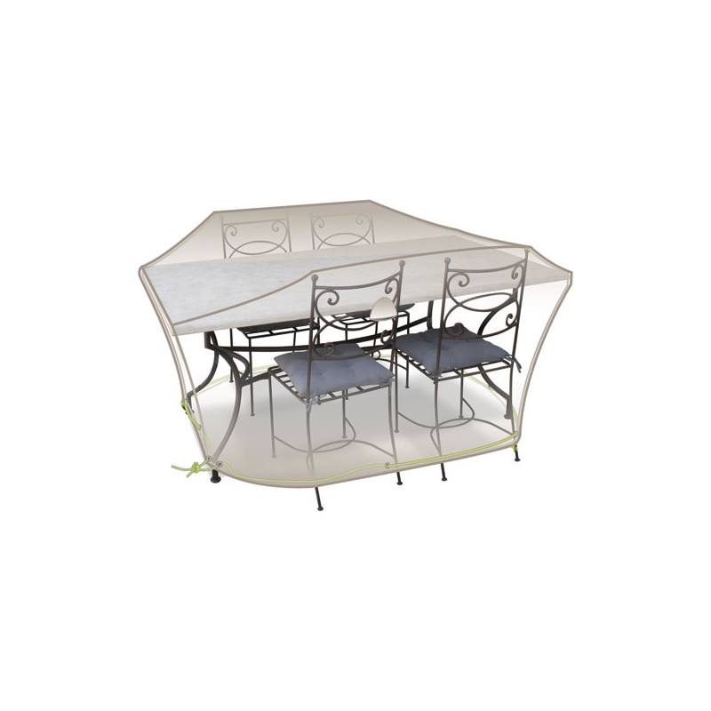 JARDILINE HOUSSE TABLE RECT. CHAISES 4-6 PERS. JARDILINE - CLS01
