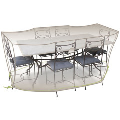 JARDILINE HOUSSE TABLE RECT. CHAISES 6-8PERS. JARDILINE - CLS02