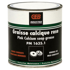 GEB GRAISSE CALCIQUE ROSE BOITE 600G GEB - 651130