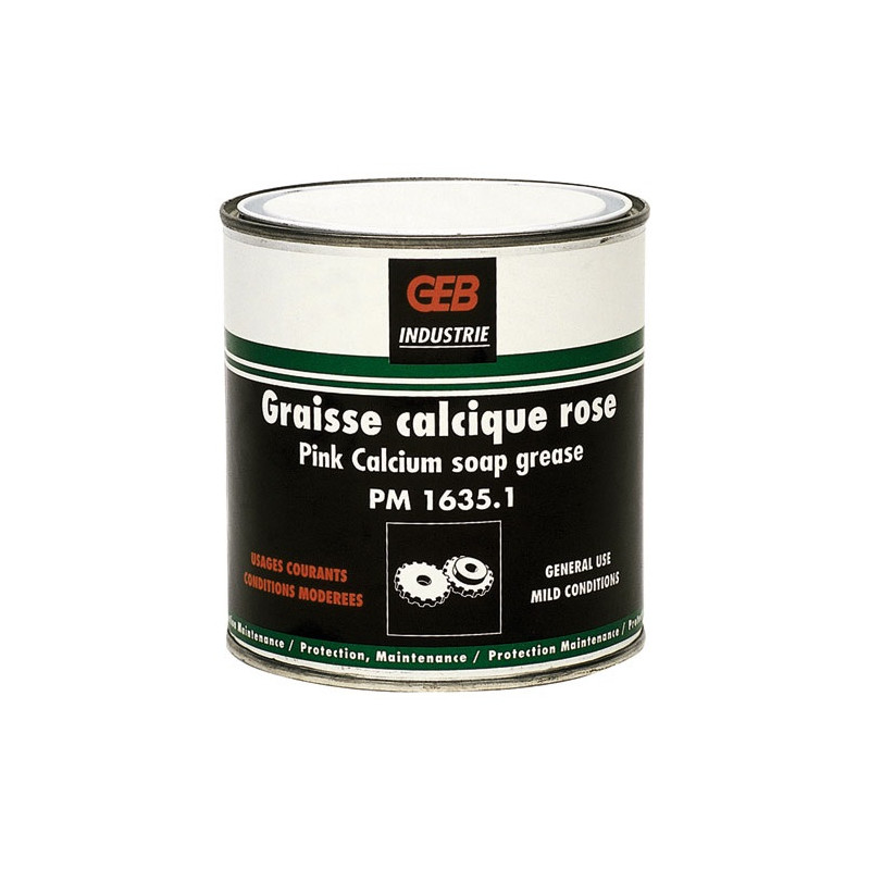 GRAISSE CALCIQUE ROSE BOITE 600G GEB - 651130
