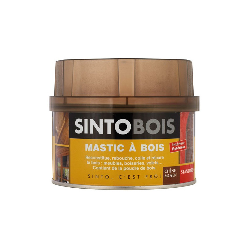 SINTOBOIS BTE N1 0.5L CH.M.MASTIC BOIS SINTOBOIS - 33711