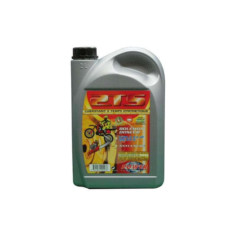 POWER HUILE 2 TEMPS SYNTHESE HP     2 LITRES POWER - B2TS