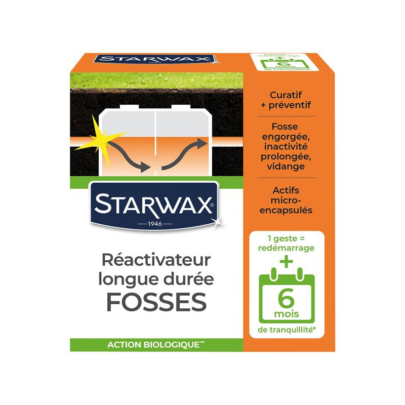 REACTIVATEUR FOSSES BLOQUEES 500G  639 STARWAX - 639