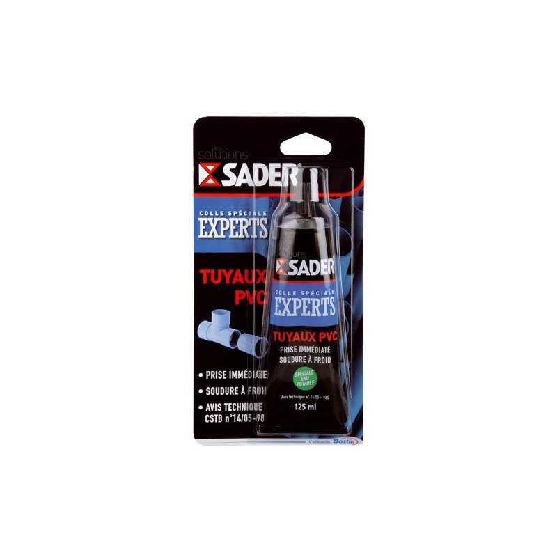 SADER SADER COLLE PVC RIGIDE TBE 125ML BLIST SADER - 30611601