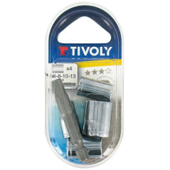 TIVOLY DOUILLES 6 PANS  JEU DE 4   SC TIVOLY - 11501420001