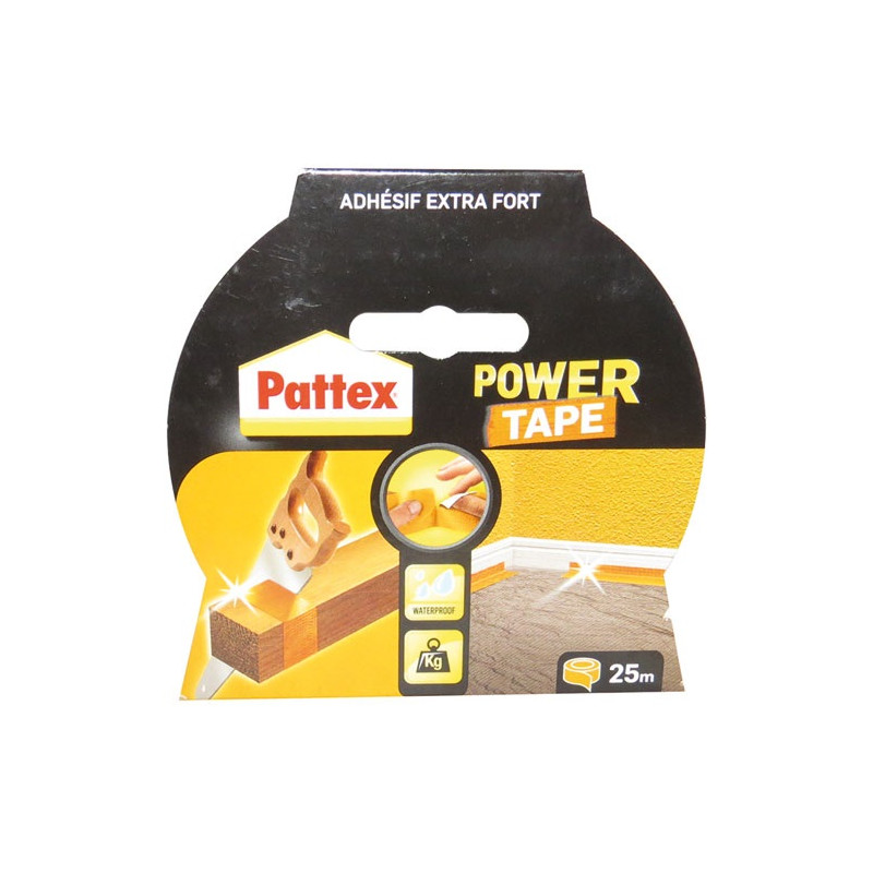 PATTEX PATTEX POWER TAPE ORANGE ETUI 25M PATTEX - 1669262