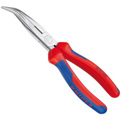 KNIPEX PINCE A BEC COUDEE BIMATIERE  200MM SB KNIPEX - 2622200SB