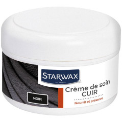 STARWAX CREME DE SOIN CUIR 150ML NOIR STARWAX - 706