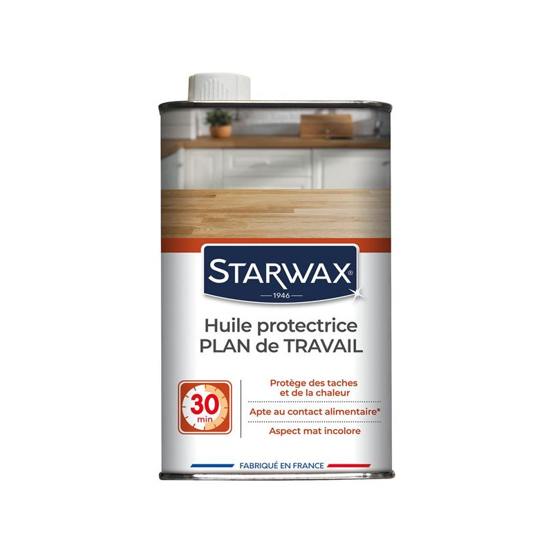 STARWAX HUILE DE SOIN PLAN TRAVAIL INC. 500ML STARWAX - 987