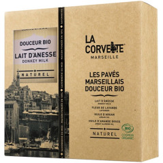 LA CORVETTE COFFRET PAVE MARSEILLAIS BIO 4X100G LA CORVETTE - 270607