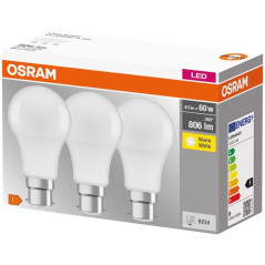 OSRAM LED STD DEP.A/RADIA.8,5W B22 CHD BT3 OSRAM - 4052899961531