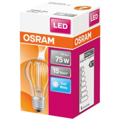 OSRAM LED STD CLAIR FILA.7.5W E27 FRD BT1 OSRAM - 4058075112445