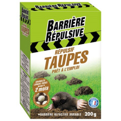 BARRIERE REPULSIVE. REPULSIF TAUPES GRANULES PAE 200G /NC BARRIERE REPULSIVE. - REPTAUP200N