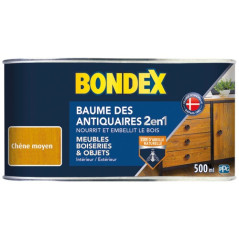 BONDEX BAUME ANTIQ. PATE CHENE MOYEN 500ML BONDEX - 342065