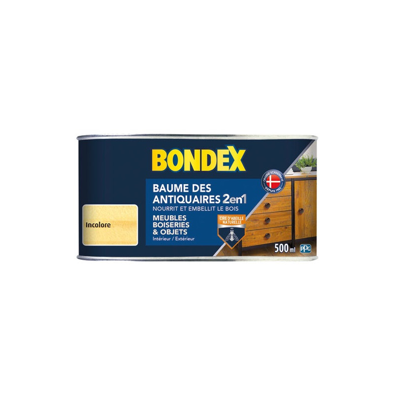 BONDEX BAUME ANTIQ. PATE NATUREL 500ML BONDEX - 342065