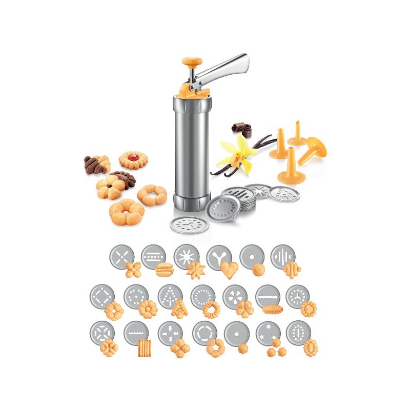 DELICIA METAL  PRESSE A BISCUITS POUR DECORER TESCOMA - 630535