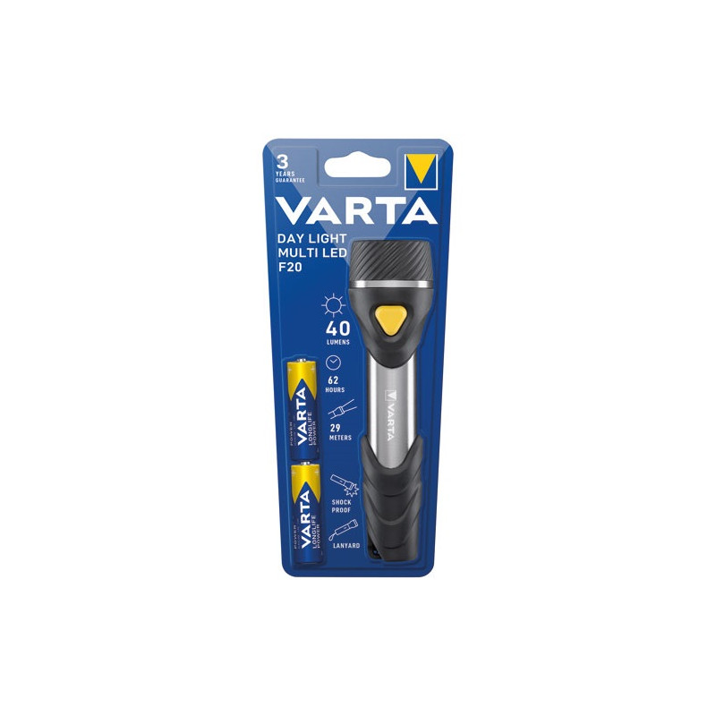 Varta TORCHE DAY LIGHT 9 LEDS 2XLR06 VARTA - 16632 101 421