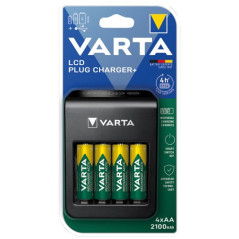 Varta CHARGEUR AA AAA 9V USB ECRAN LCD VARTA - 57687101441