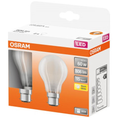 OSRAM LED STD VER.DEP 6.5W B22 CHD BTE2 OSRAM - 4058075435407