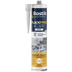 BOSTIK MASTIC COLLE FLEXPRO PU811 BLANC 300ML BOSTIK - 30616548