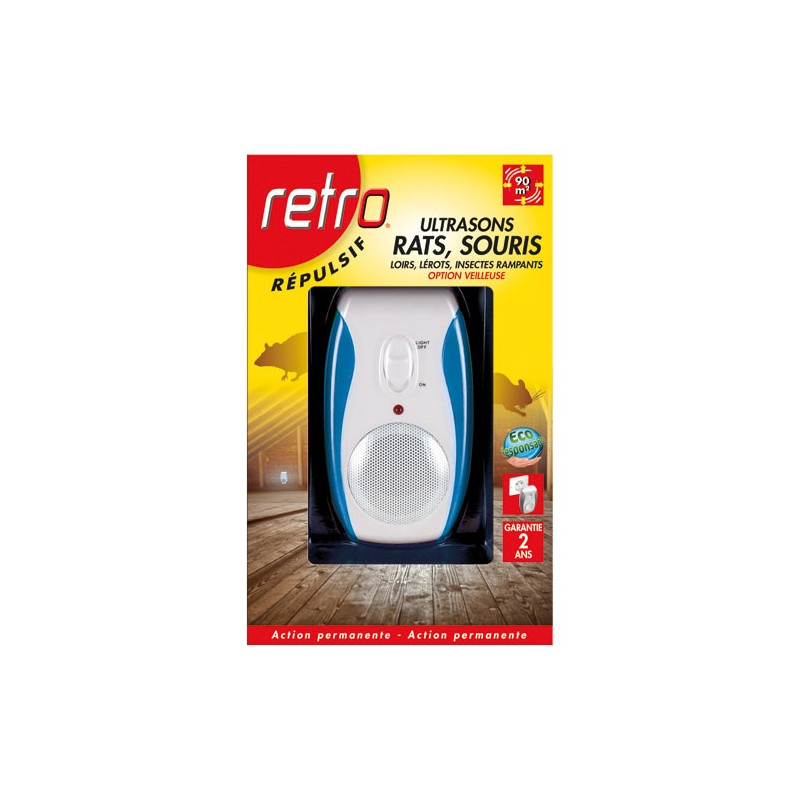 RETRO REPULSIF RAT SOURIS RAMPANT RETRO - RUS8