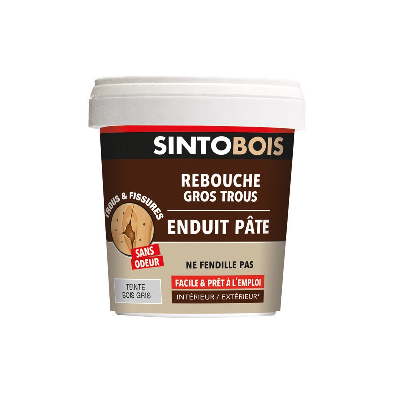 SINTOBOIS REBOUCHE BOIS 1KG BOIS GRIS SINTO - 39003