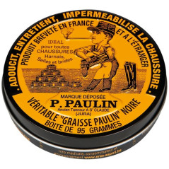 P.PAULIN GRAISSE PAULIN CHAUSSURES 95G NOIR P.PAULIN - ER30515