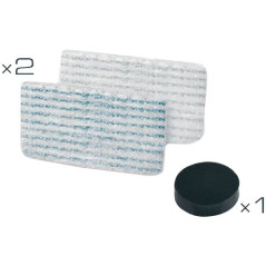 Seb 2 lingettes microfibres  pour Clean&Steam  et Clean&Steam Révolution SEB - ZR005804