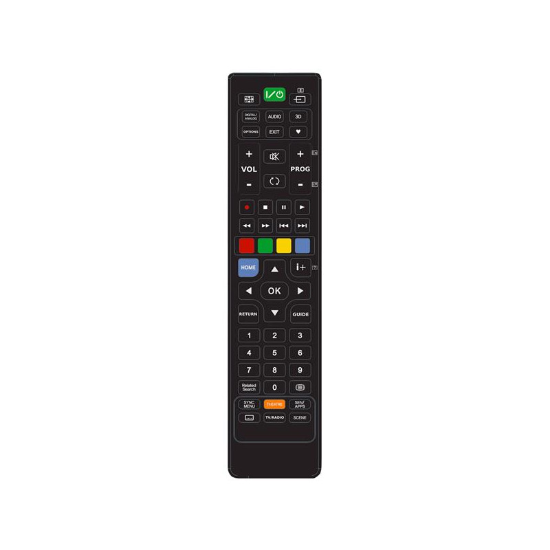 MBG FRANCE Télécommande pour TV  SONY SMART TV sans programmation MBG FRANCE - 8033