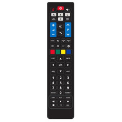 MBG FRANCE Télécommande pour TV  PHILIPS SMART TV sans programmation MBG FRANCE - 8034
