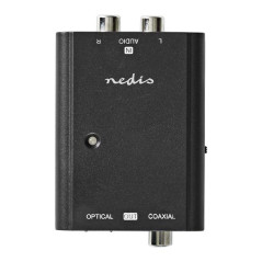 NEDIS Convertisseur audio digital | Deux voies | Entrée de connexions: 2x RCA NEDIS - ACON2508BK