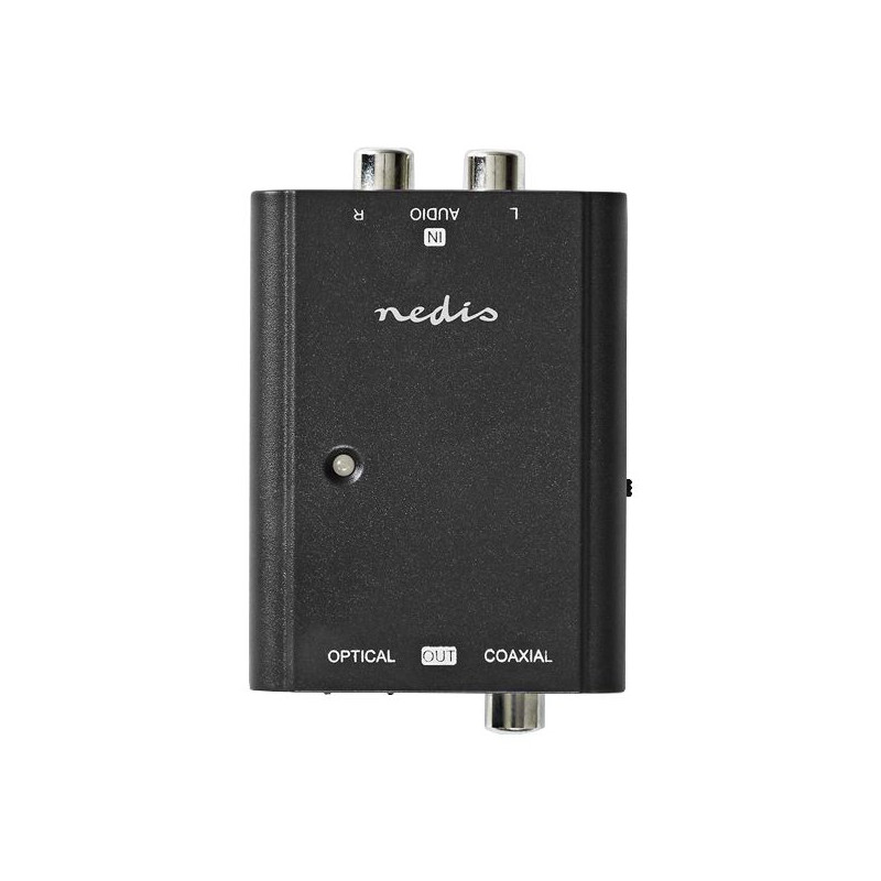 NEDIS Convertisseur audio digital | Deux voies | Entrée de connexions: 2x RCA NEDIS - ACON2508BK