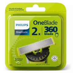 Philips LAME ONE BLADE X2 360 DOUBLE SENS COMPATIBLE TOUT ONEBALDE PHILIPS - QP420.50