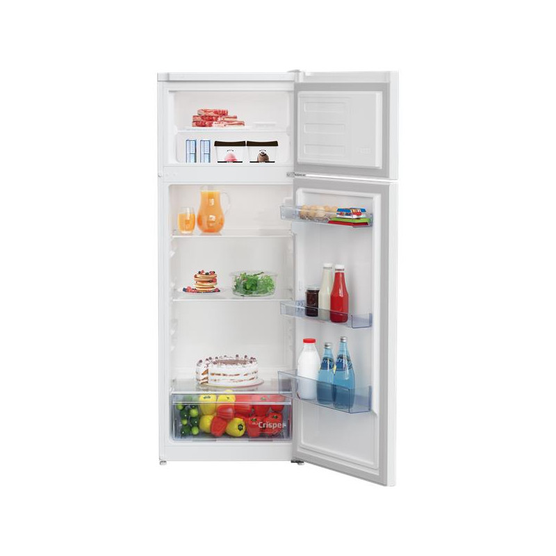 Réfrigérateur | Pose libre | Double porte | Volume total (litres) : 223 BEKO - RDSA240K40WN