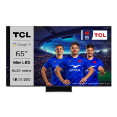 TCL QLED MINI LED 100HZ/144HZ, 4300PPI, Dolby Vis IQ-Atmos, DTS-HD, HDR10+, TCL - 65C849