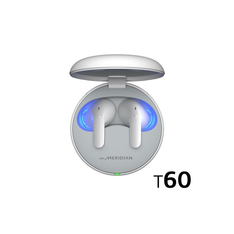 LG Ecouteur Ecouteurs Bluetooth TrueWireless Jusqu’à 24h d’autonomie1, IPX LG - T60QW