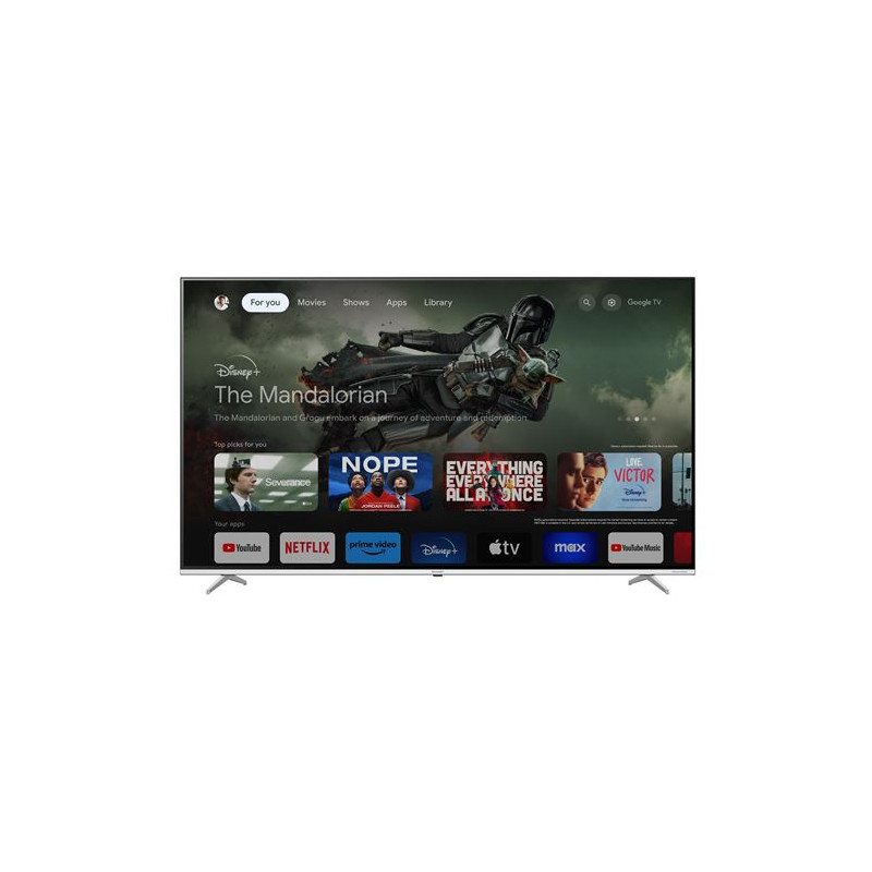TV QLED Sharp 70GP6260E 177 cm 4K UHD Google TV Gris