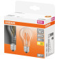 OSRAM BTE2  Ampoule LED Standard verre clair 4W40 E27 chaud