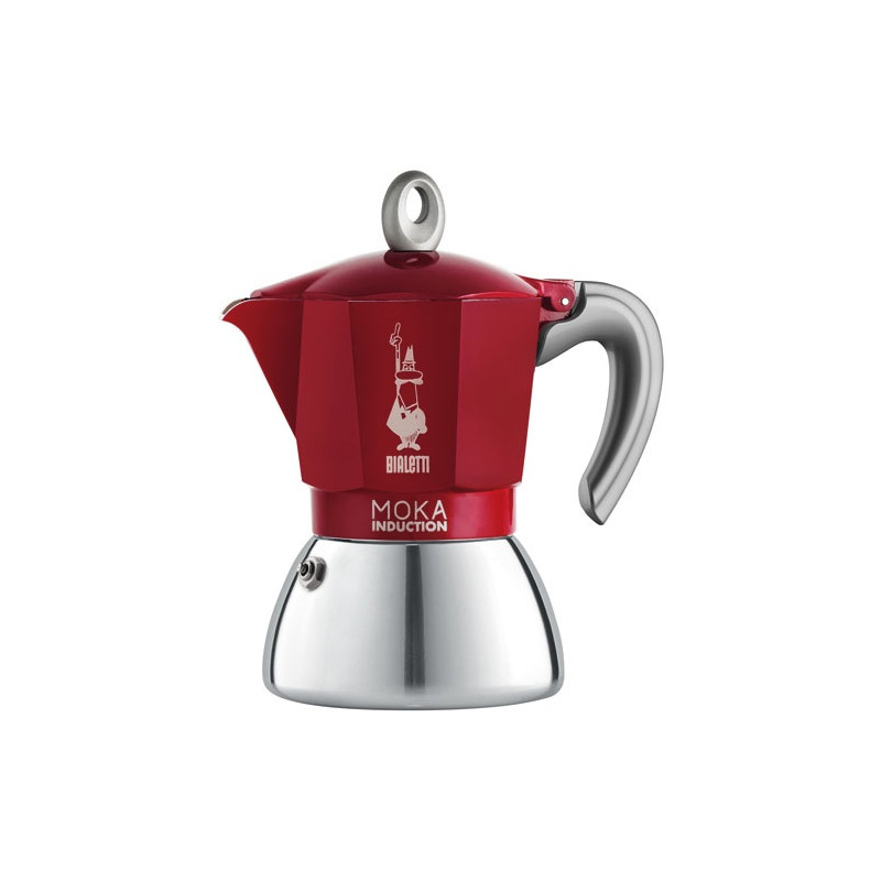 Bialetti CAFETIERE 6T MOKA INDUCTION ROUGE**N BIALETTI - 0006946