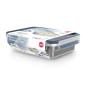 CLIP & CLOSE INOX Boîte de conservation rectangulaire 1,2 L EMSA - N1150500