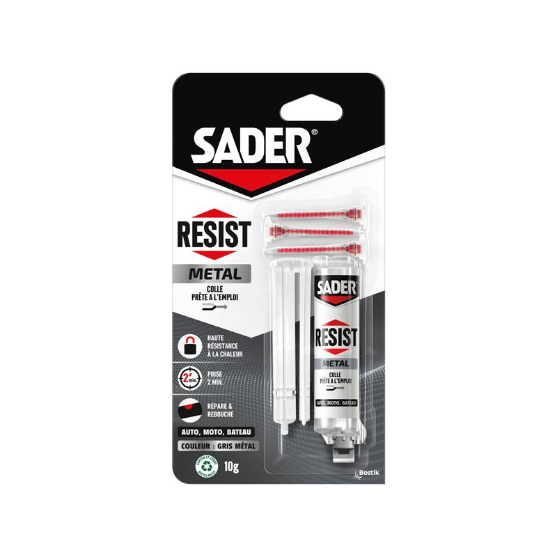 SADER SADER RESIST METAL SERINGUE 10G SADER - 30621365