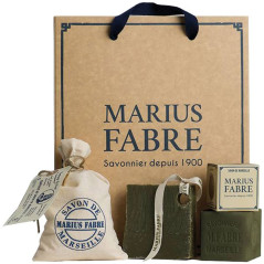 MARIUS FABRE COFFRET DECOUVERTE SAVON DE MARSEILLE MARIUS FABRE - NCOFCSDMSP