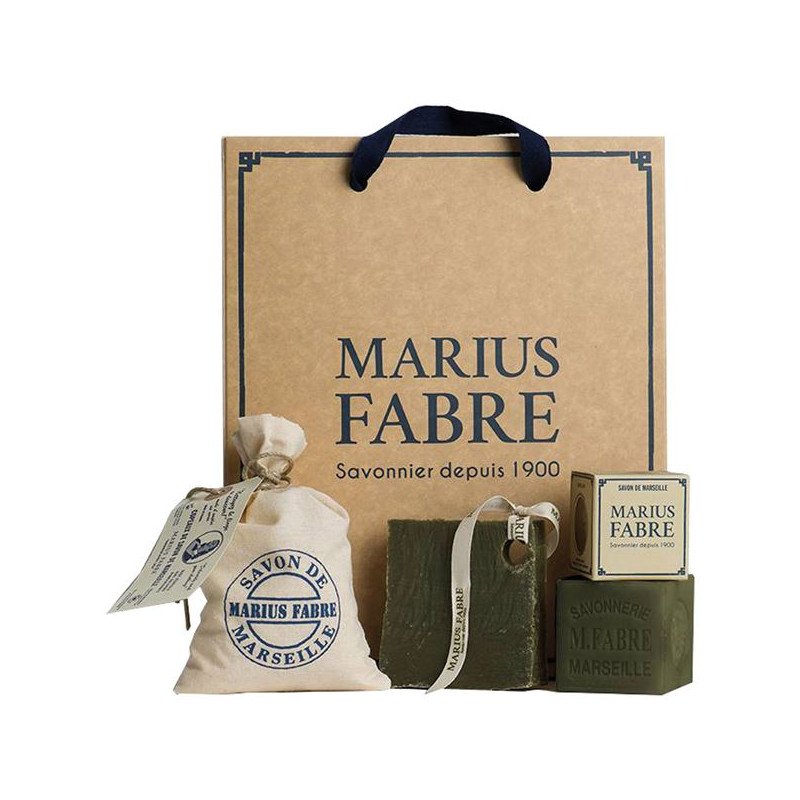 MARIUS FABRE COFFRET DECOUVERTE SAVON DE MARSEILLE MARIUS FABRE - NCOFCSDMSP