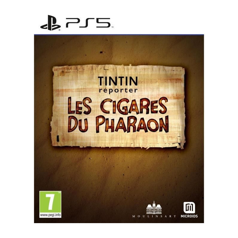 Tintin Reporter - Les Cigares Du Pharaon - Jeu PS5 - Edition Limitée