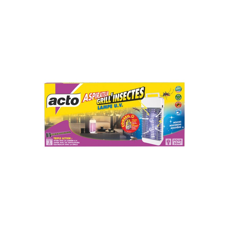 ACTO ACTO GRILL INSECTE ASPIRATEUR/LAMPE UV ACTO - LAMP10