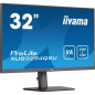 Ecran PC - IIYAMA - XUB3294QSU-B1 - 31,5 VA LED WQHD 2560 x 1440 - 4ms - 75Hz - HDMI DP