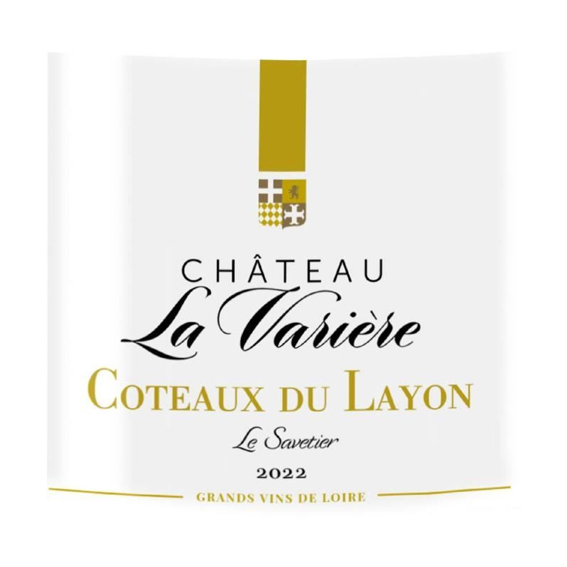 Château La Variere Le Savetier 2022 Coteaux du Layon - Vin blanc de Loire