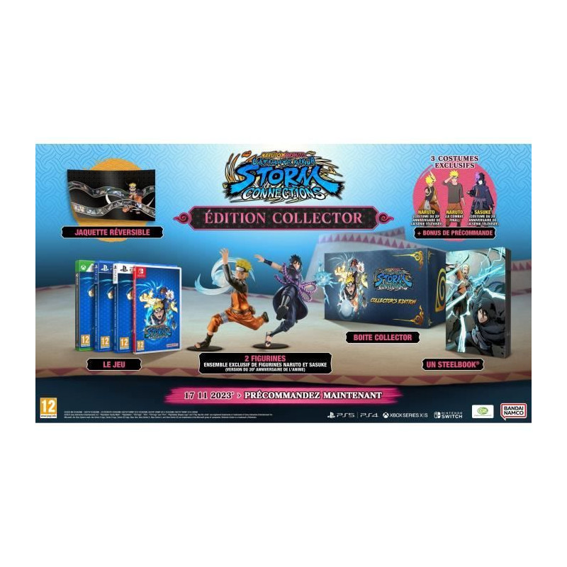 Naruto X Boruto Ultimate Ninja Storm Connections - Jeu PS4 - Collector Edition