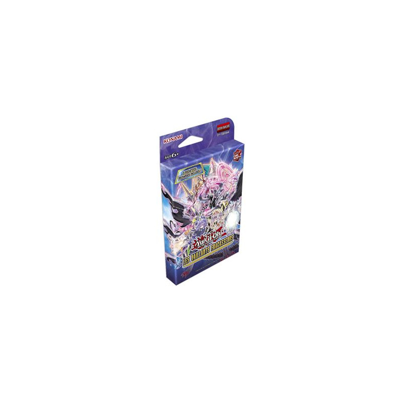Cartes à collectionner Konami Yu Gi Oh Pack de trois Boosters Les Valliants Fracasseurs