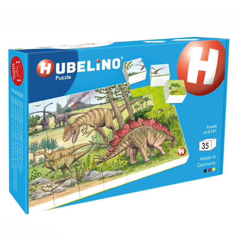 Hubelino Block Puzzle Dinosaur World, 35pcs. 410191